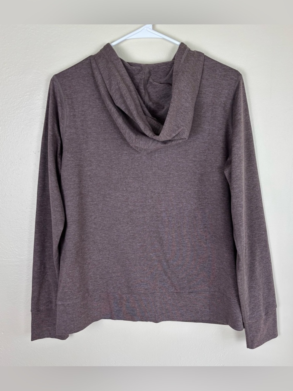 Vuori Halo Performance Hoodie Women’s Size M 2.0 Huckleberry Heather Full Zip - Picture 4 of 6